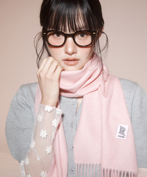 RECLOW - RC 100% Cashmere Scarf Pink