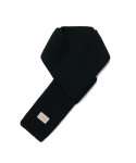 라모랭(RAMOLIN) Wool Knit Muffler Black