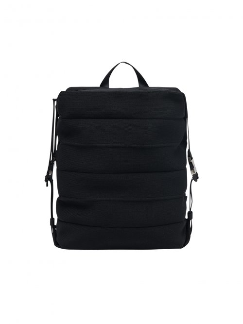 MUSINSA公式 JOSEPH AND STACEY Lucky Peats Knit Backpack M Rich Black