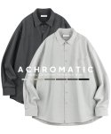 아크로매틱 30수 오버 셔츠 자켓  ( 6Color )