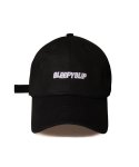 슬리피슬립(SLEEPYSLIP) [unisex]STR SLEEPYSLIP BLACK BALL CAP