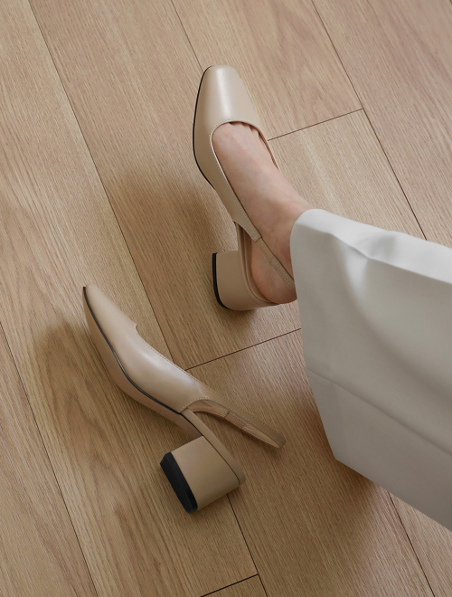 SAPPUN - Mewen Slingback Pumps Heels (2.5/5cm)