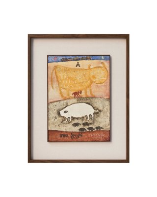프린트베이커리(PRINT BAKERY) [장욱진] 소와 돼지 牛和豚
