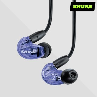 슈어(SHURE) SE215SPE Purple 사운드 아이솔레이팅  이어폰