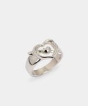 그레이노이즈(GRAYNOISE) Heart arrow ring (925 silver)