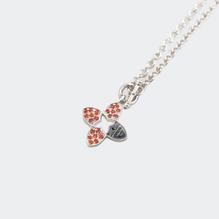 스쿠도(SCUDO) clover flower necklace [stone]