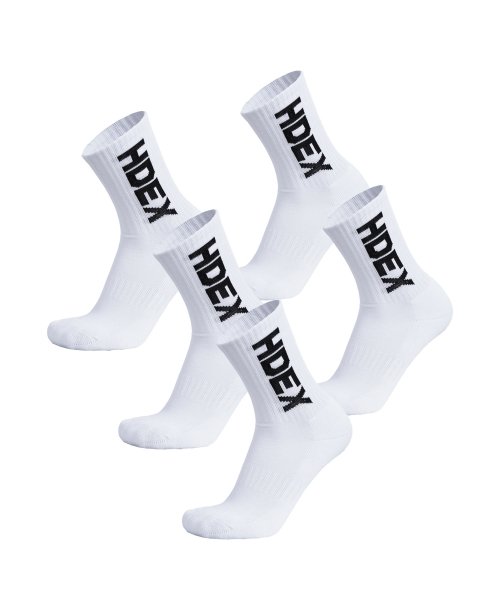 MUSINSA HDEX Main Logo Socks 5 Pack