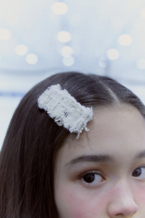 SOFT SEOUL - Soft tweed hairpin