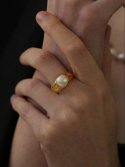 멕코이(MCCOII) pearl point ring (2 size)