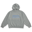 모노파틴(MONOPATIN) light emitting diode oversized hoodie – gray