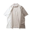홀리선(HORLISUN) 21SS Sumerset Color Balance Pullover Shirts Cream Beige