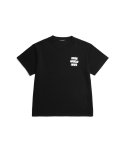 디쏘에이치(D.XO.H) 월드와이드 티셔츠 블랙