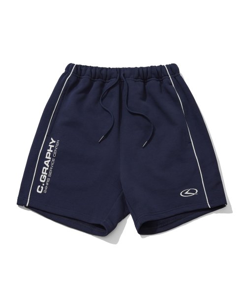 Musinsa Codegraphy H Track Training Shorts Navy