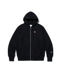 챔피온(CHAMPION) [US] C로고 Reverse Weave® 기모 후드집업 (BLACK) CKTS2F703BK