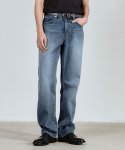 브랜디드(BRANDED) 51058 KURABO MILKY WAY JEANS [WIDE STRAIGHT]