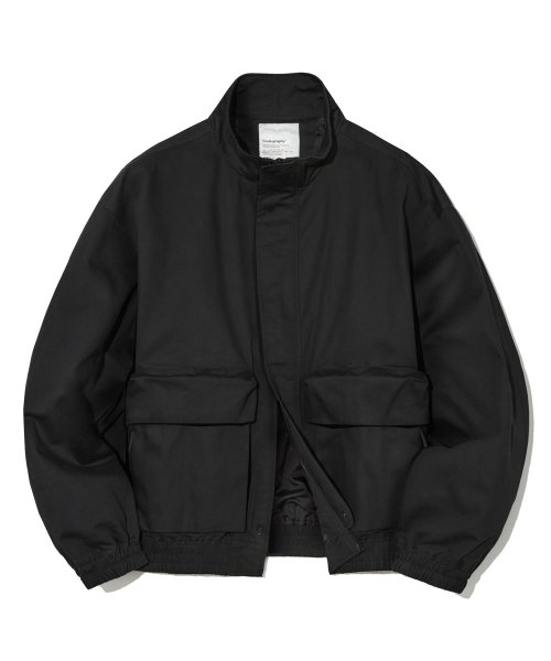 Musinsa Codegraphy Rich Pocket Utility Short Jacket Black