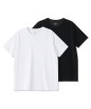 [쿨탠다드] 우먼즈 베이식 크루 넥 반팔 티셔츠 2팩