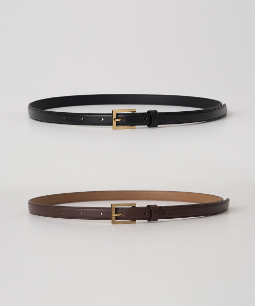 THE PENNY - LEATHER BELT - 2color