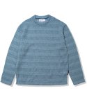 킹아카이브(THE K-ING ARCHIVES) Striped Knit (Sky Blue)