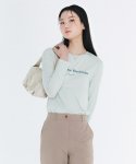 체이스컬트(CHASECULT) 여성 레터링 베이직 티셔츠-CAZG5151B0S