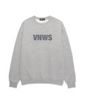 밴웍스(VANNWORKS) VNWS 로고 스웨트셔츠 (VS0012) 멜란지그레이