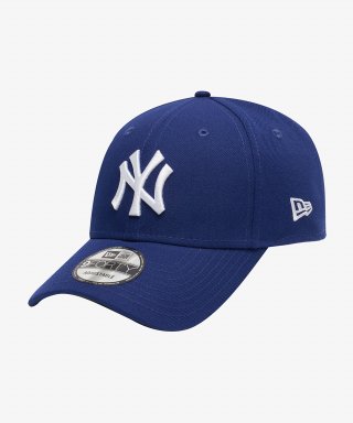 뉴에라(NEW ERA) MLB 베이직 뉴욕 양키스 볼캡 로얄 블루