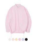 테니 스트링 오버핏 셔츠 (핑크)