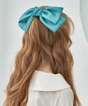 조에나(ZOENA) ribbon hair pin - ㅡmint