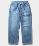 비디알(VDR) 215 Navy Denim Pants (Classic Light) sanforized