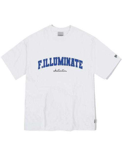 Musinsa Filluminate Loose Fit Arch Authentic T Shirt White