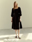 레티켓 스튜디오(LETQ STUDIO) 홀터 스트랩 드레스 BLACK