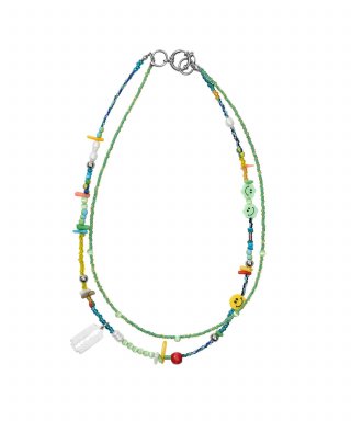 아조바이아조(AJOBYAJO) [PBA] Smile Coral Beads Necklace...