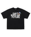 아조바이아조(AJOBYAJO) [PBA] DBOF Logo T-Shirt [BLACK]