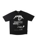 아조바이아조(AJOBYAJO) [PBA] AJO Collage T-Shirt [BLACK]