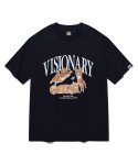 비전스트릿웨어(VISION STREETWEAR) VSW Kitties T-Shirts Black