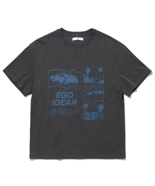 Musinsa Millo Archive Ego Ideal T Shirt Cement Gray