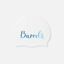 배럴(BARREL) 테일 실리콘 스윔 캡 화이트 (B3SUASC013WHT)