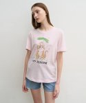 히로인(HEROINE) 마이 히로인 티셔츠 (핑크)