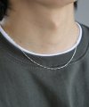 Needle chain necklace (925 silver)