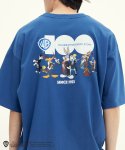 로맨틱크라운(ROMANTIC CROWN) [HP X RMTC] WB 100TH 애니벌서리 티셔츠_블루