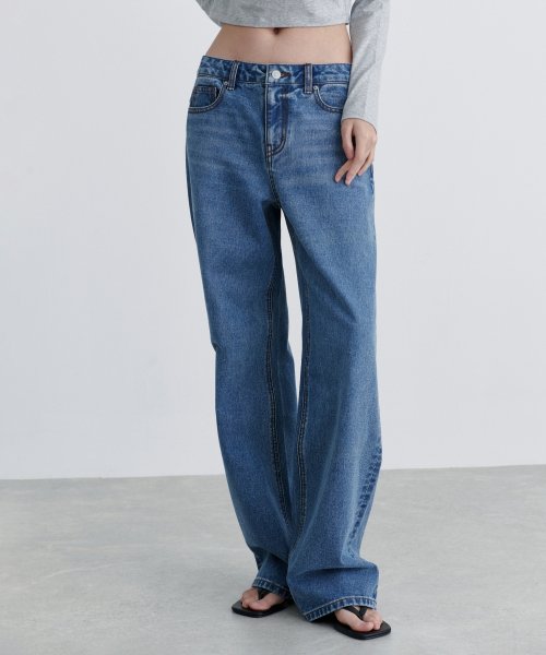 Musinsa Musinsa Standard Woman Women S Low Rise Wide Denim Pants