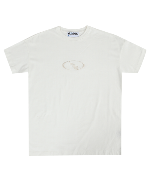 Musinsa Gram Ounce Pound Ra Oval Logo Tee Ivory