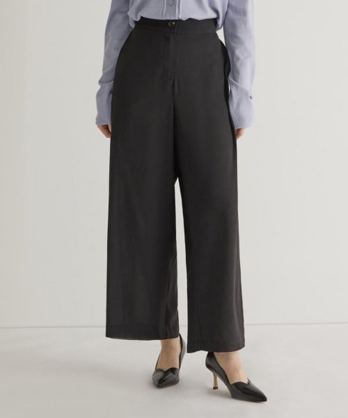 Musinsa Ad Hoc Women S Wide Pants Black