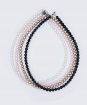 봉보(BONBEAU) Shining 6mm swarovski pearl Necklace  샤이닝 스와로브스키 진주 목걸이 6mm