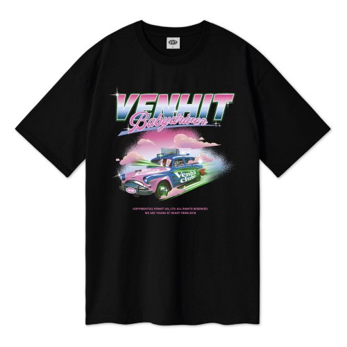 MUSINSA VENHIT BABY DRIVER Overfit Short Sleeve Tee