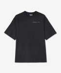 디젤(DIESEL) 남성 T 워시 G1 반소매 티셔츠 - 다크 그레이 / A086300DMAA900
