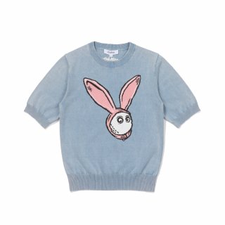 말본 골프(MALBON GOLF) [Rabbit] 래빗 버킷 스웨터 SKY BLUE (WOM...