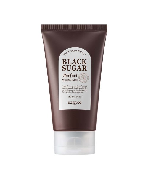 SKINFOOD - Black Sugar Perfect Scrub Foam 180g