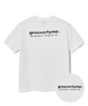 그루브라임(GROOVE RHYME) (W) NYC LOCATION T-SHIRTS (WHITE) [LRARCTA402M]