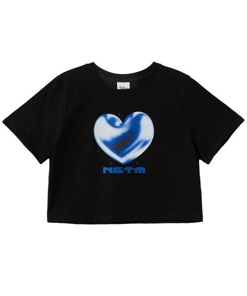 NOTHINGISBETTERTHANME - MATAL LUV TEE_black [crop]